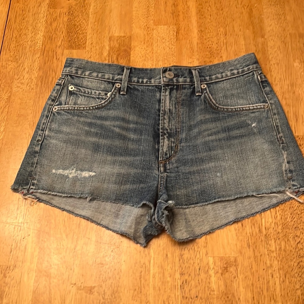 NWT AGOLDE jean shorts 27